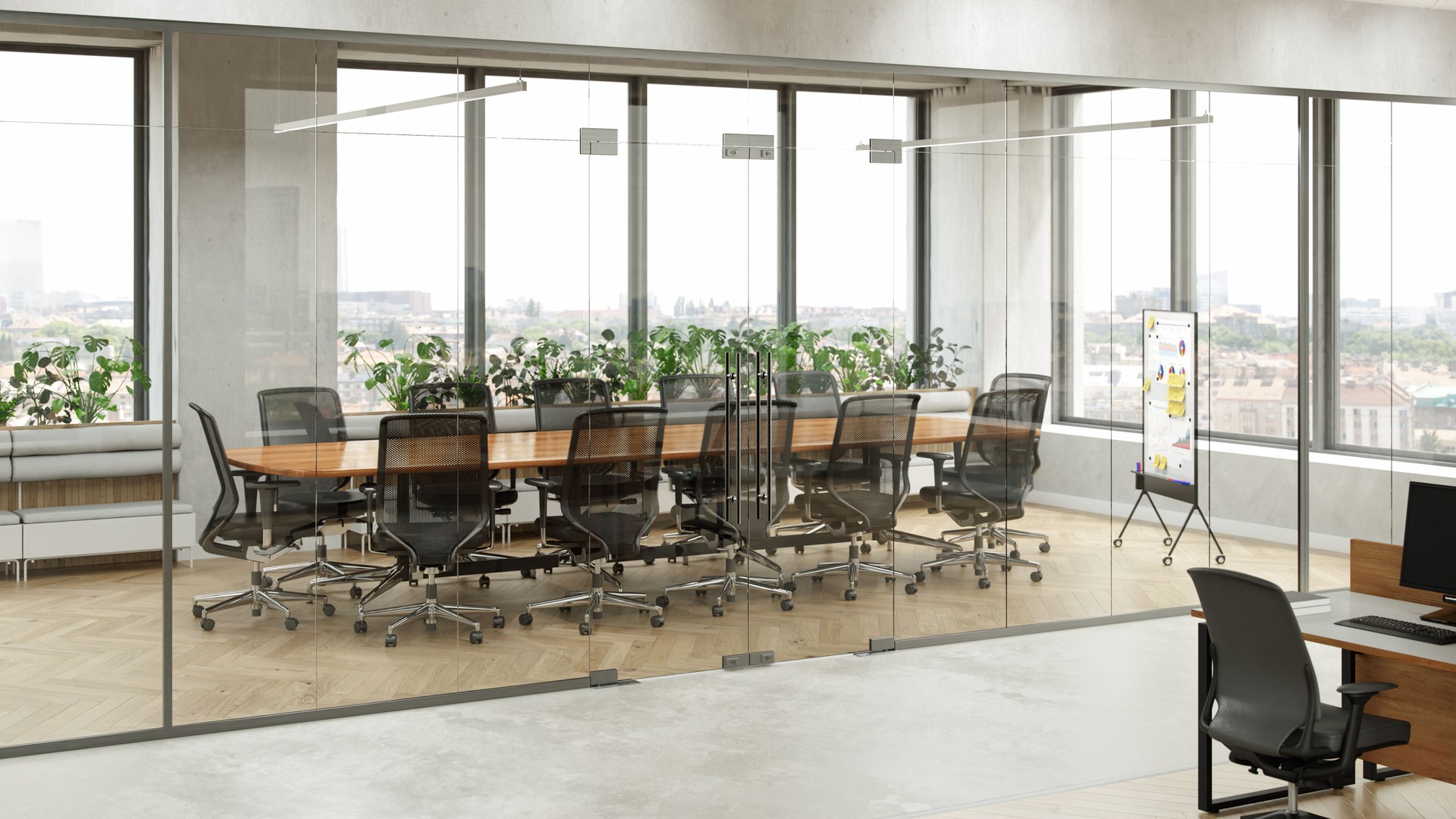 Modern Office Meeting Room Interior
